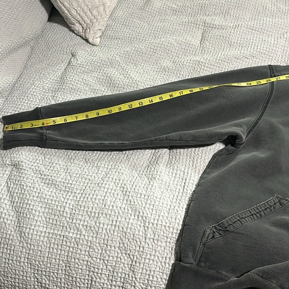 Orvis Men’s Gray Zip Up Fleece Jacket Large - Picture 4 of 7